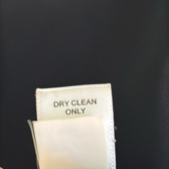 BANANA REPUBLIC Black Sheath Dress Short Sleeve Wool Work Business Party Size 6 - Picture 5 of 7